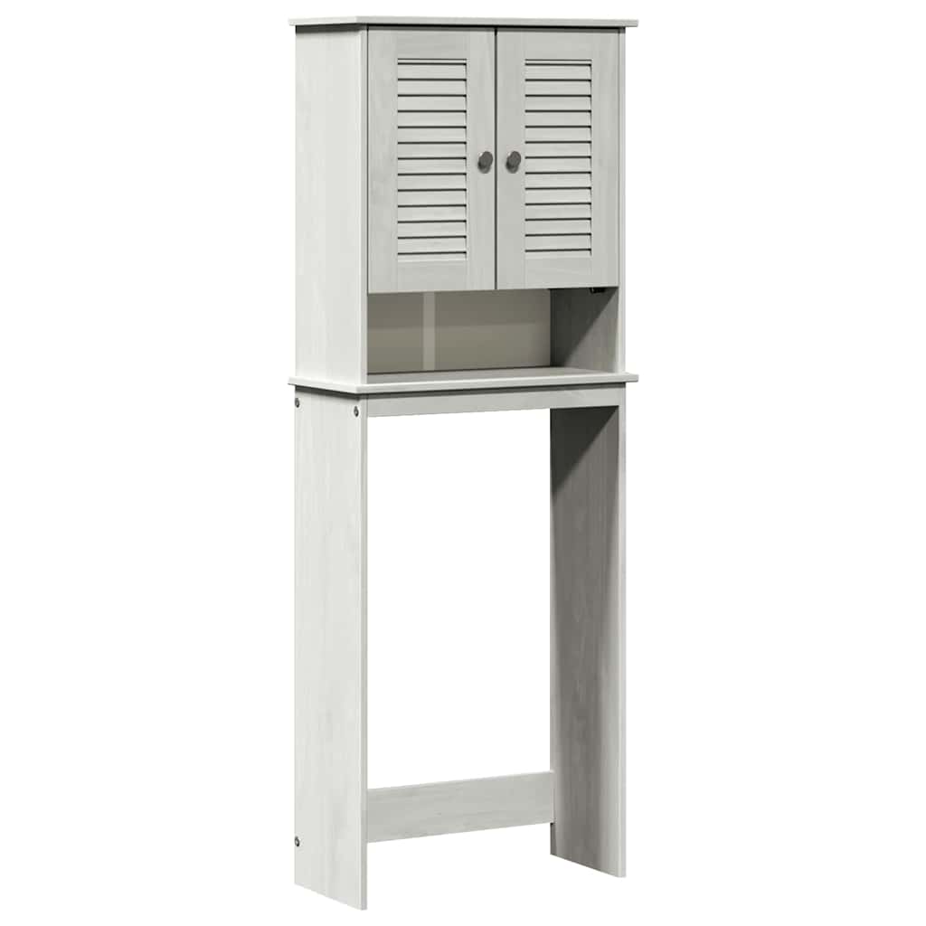 Toiletkast met plank VIGO Wit en Antiek Wit 60 x 27 x 161 cm is nu te koop bij PeponiXL, paradijselijk wonen!