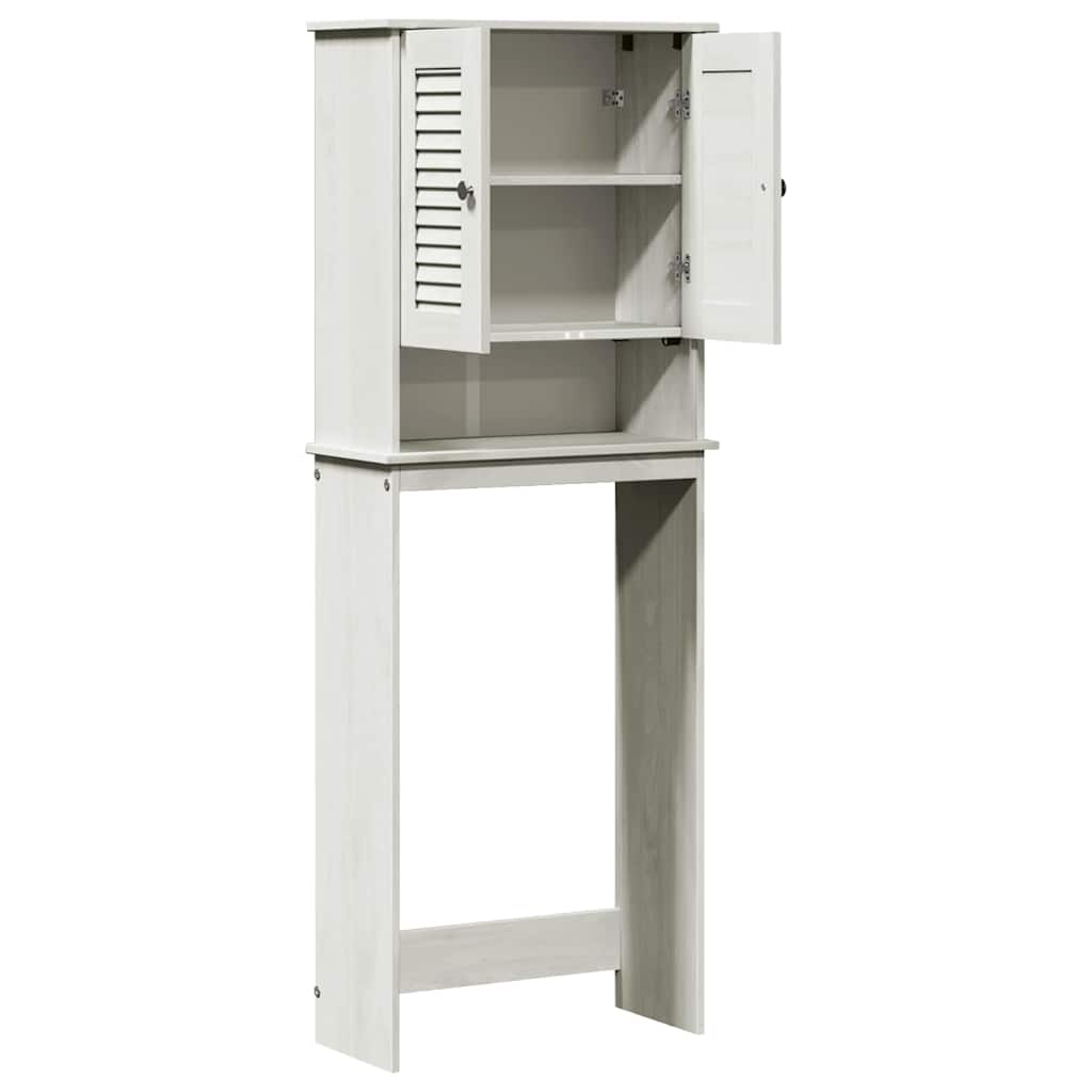 Toiletkast met plank VIGO Wit en Antiek Wit 60 x 27 x 161 cm is nu te koop bij PeponiXL, paradijselijk wonen!