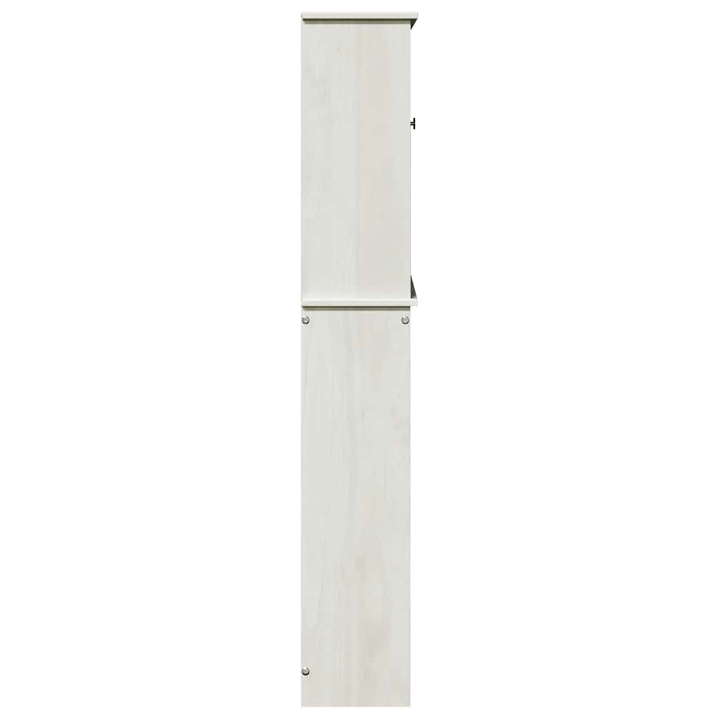 Toiletkast met plank VIGO Wit en Antiek Wit 60 x 27 x 161 cm is nu te koop bij PeponiXL, paradijselijk wonen!