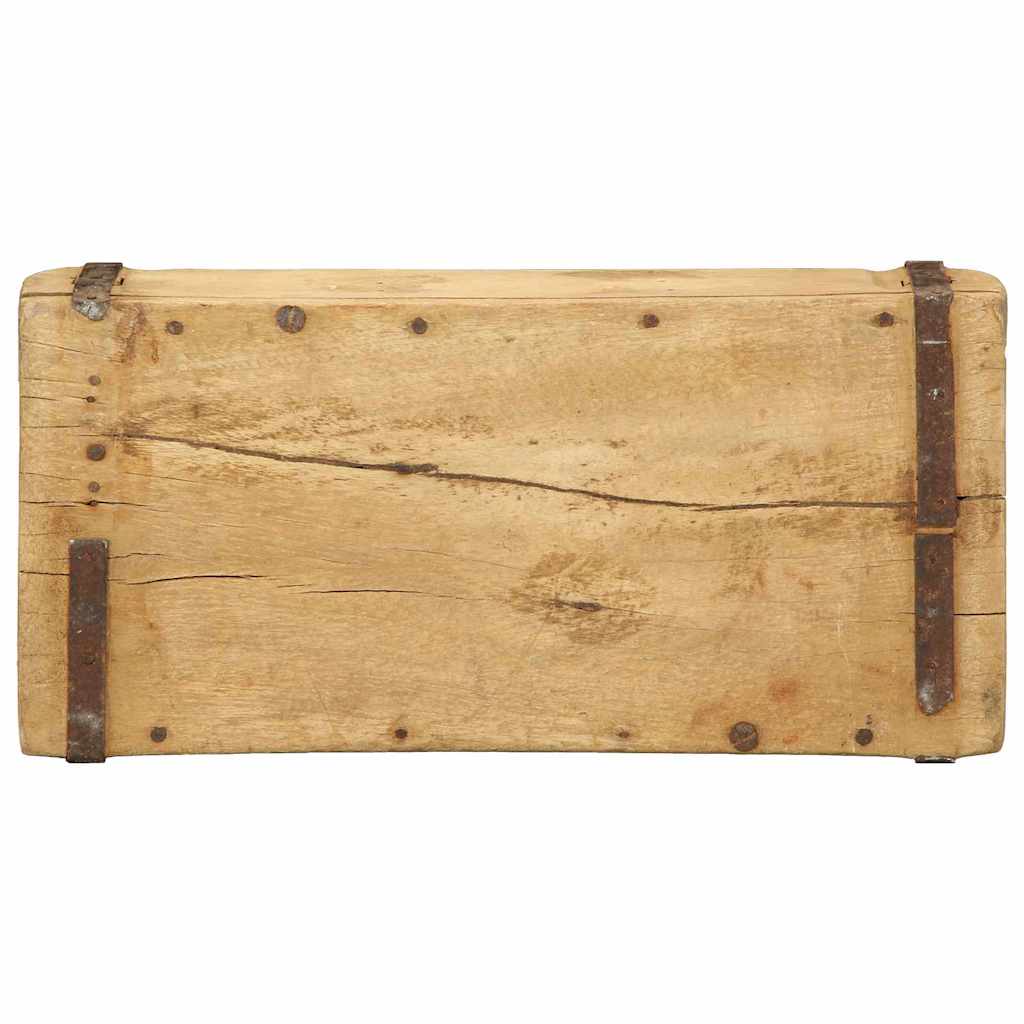 Dienblad 4 pcs Bruin 30 x 14 x 9 cm Massief Gerecycled Hout is nu te koop bij PeponiXL, paradijselijk wonen!