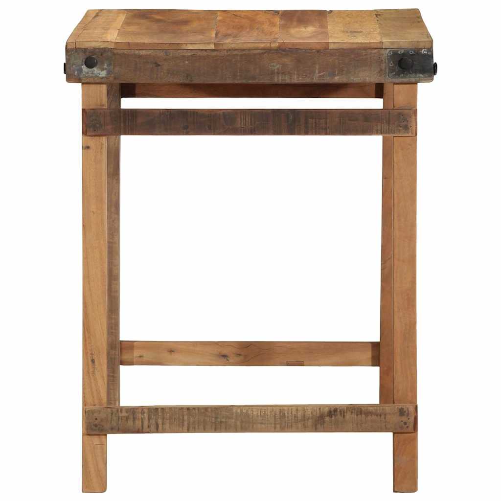 Eettafel Bruin 60 x 55 x 76 cm massief gerecycled hout is nu te koop bij PeponiXL, paradijselijk wonen!