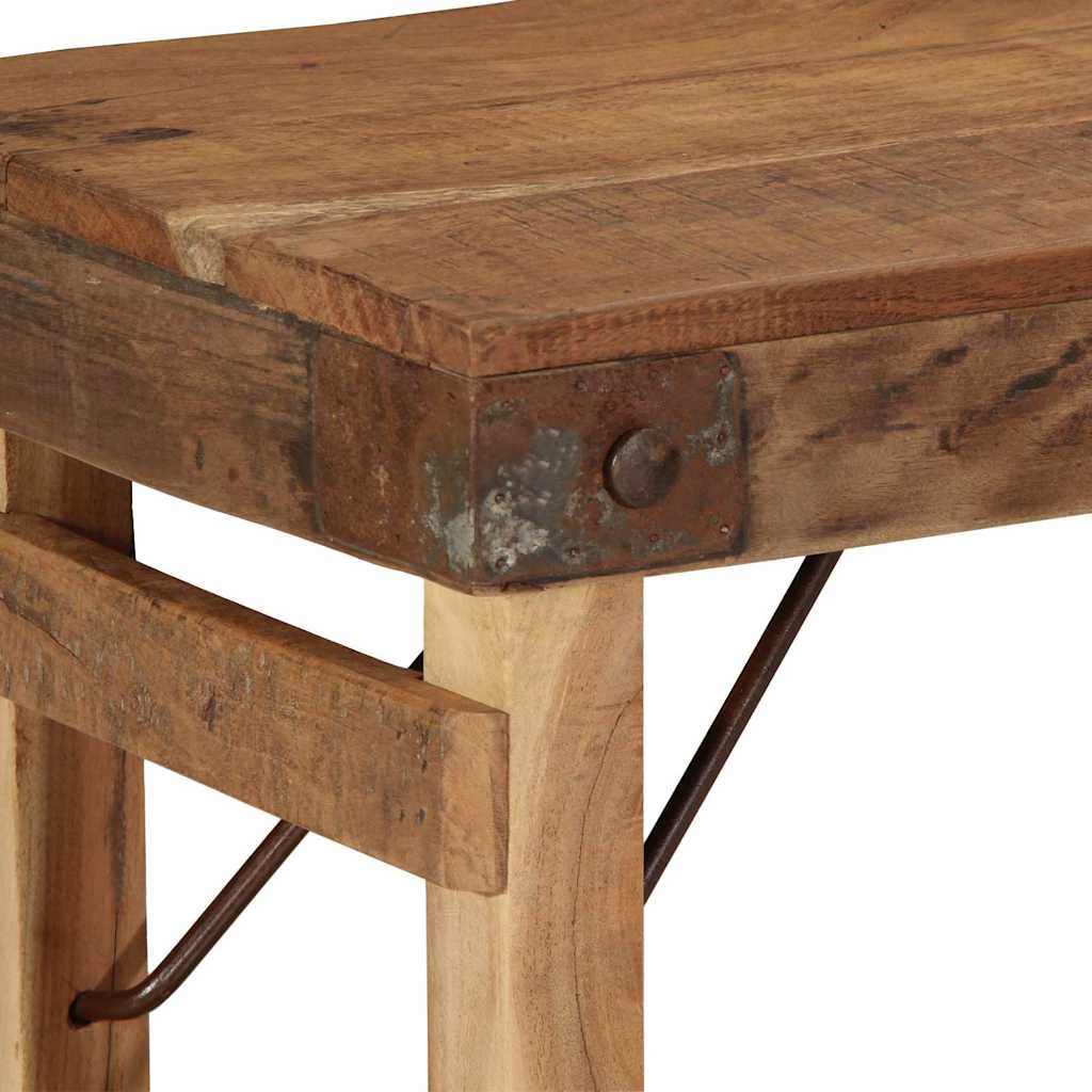 Bank Naturel 110 x 35 x 46 cm Hergebruikt Oud Hout is nu te koop bij PeponiXL, paradijselijk wonen!
