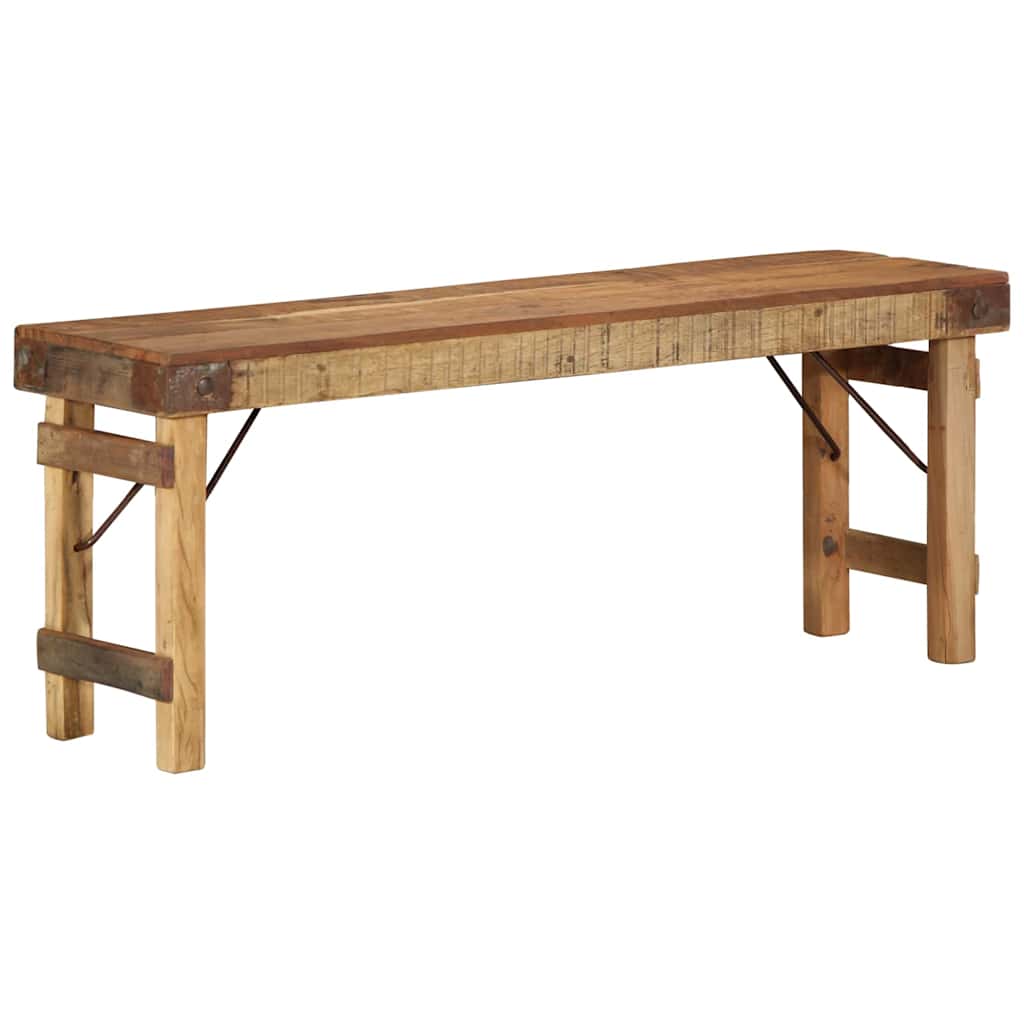 Bank Naturel 110 x 35 x 46 cm Hergebruikt Oud Hout is nu te koop bij PeponiXL, paradijselijk wonen!