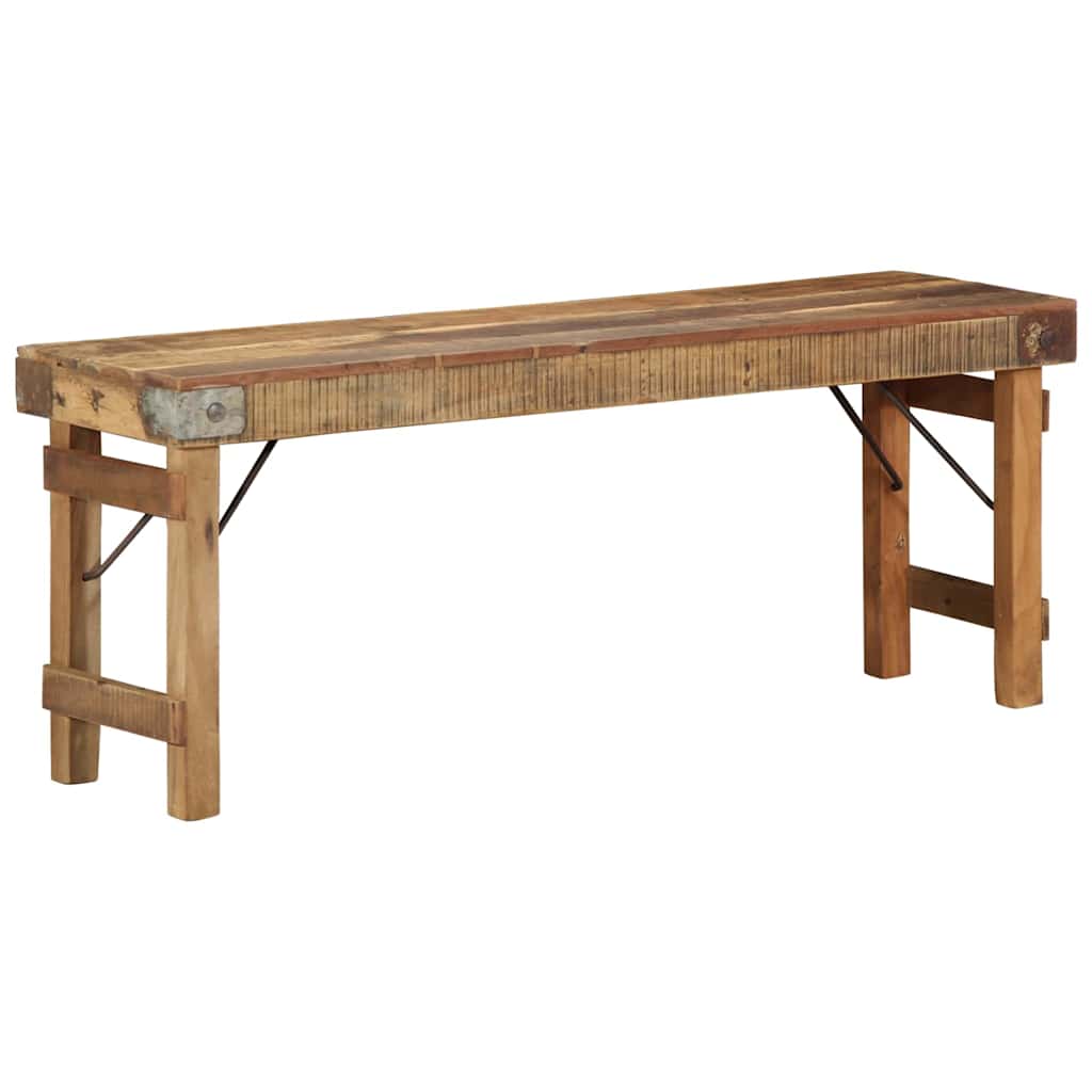 Bank Naturel 110 x 35 x 46 cm Hergebruikt Oud Hout is nu te koop bij PeponiXL, paradijselijk wonen!