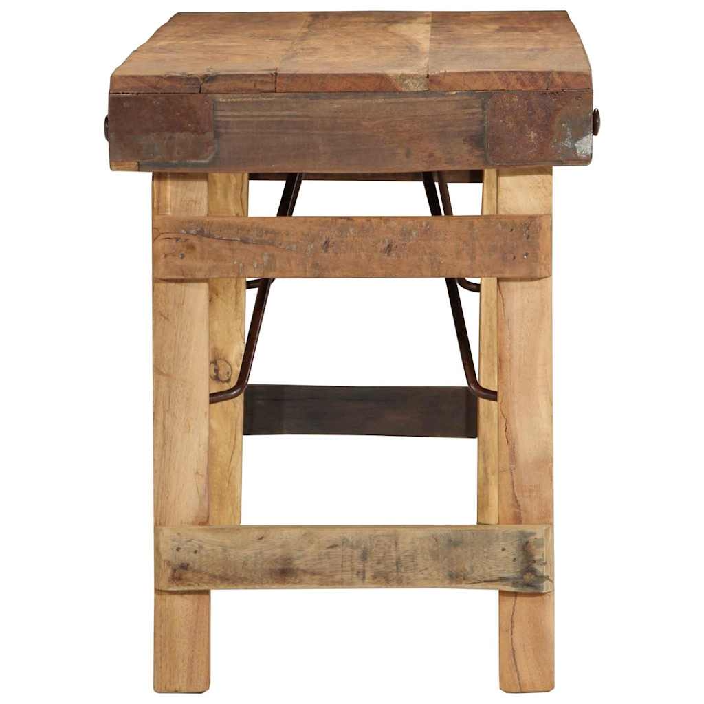 Bank Naturel 110 x 35 x 46 cm Hergebruikt Oud Hout is nu te koop bij PeponiXL, paradijselijk wonen!