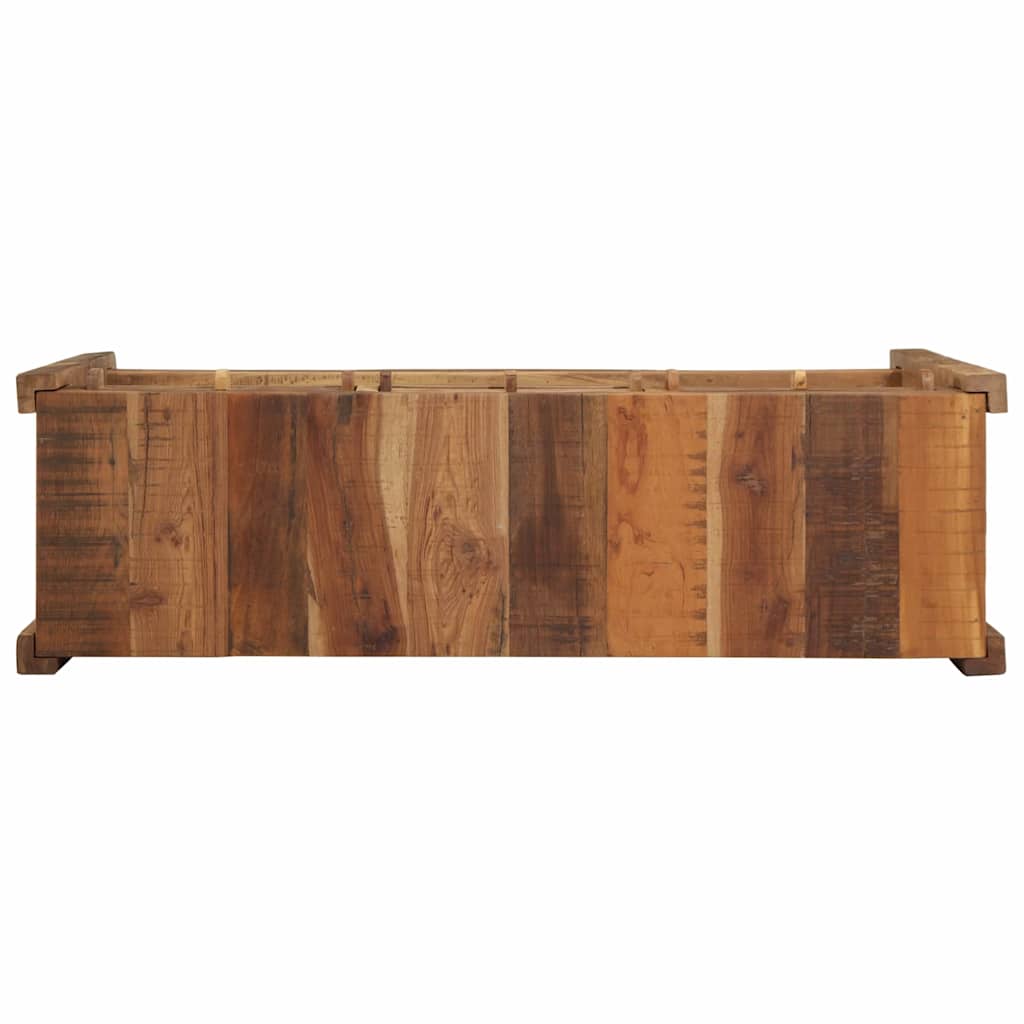 Wandtafel Bruin 107 x 33 x 76 cm Massief gerecycled hout is nu te koop bij PeponiXL, paradijselijk wonen!