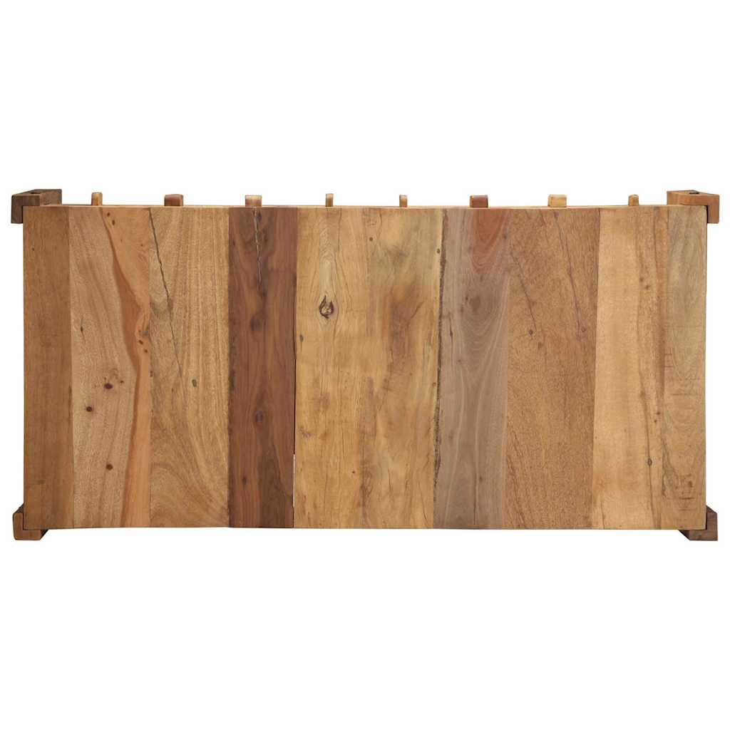 Salontafel Bruin 110 x 54 x 35 cm Massief Gerecycled Hout is nu te koop bij PeponiXL, paradijselijk wonen!