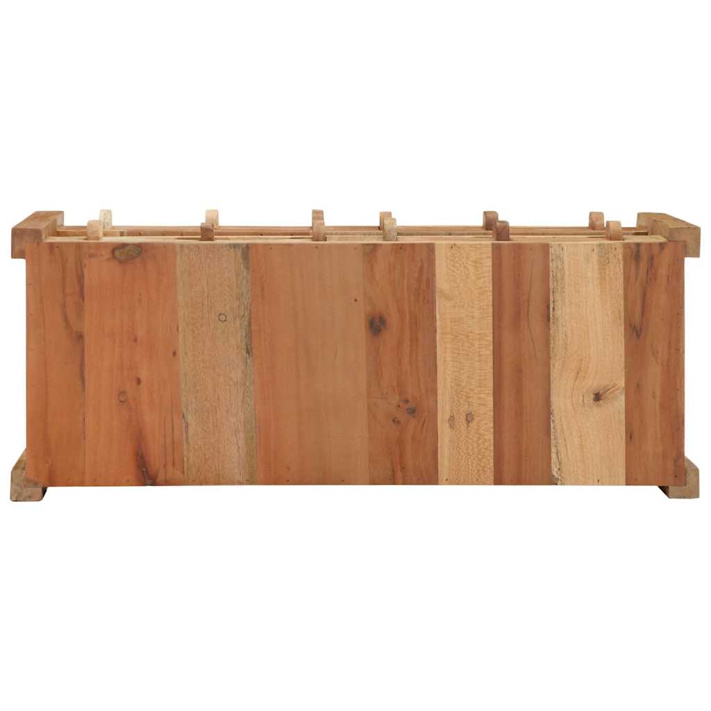 TV-kast met lade Bruin 83 x 33 x 46 cm Massief Gerecycled Hout is nu te koop bij PeponiXL, paradijselijk wonen!