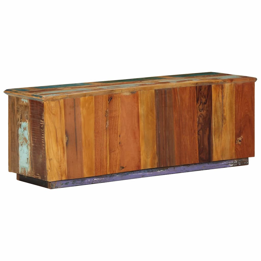 Schoenenkast Bruin 110 x 35 x 40 cm Massief Gerecycled Hout is nu te koop bij PeponiXL, paradijselijk wonen!