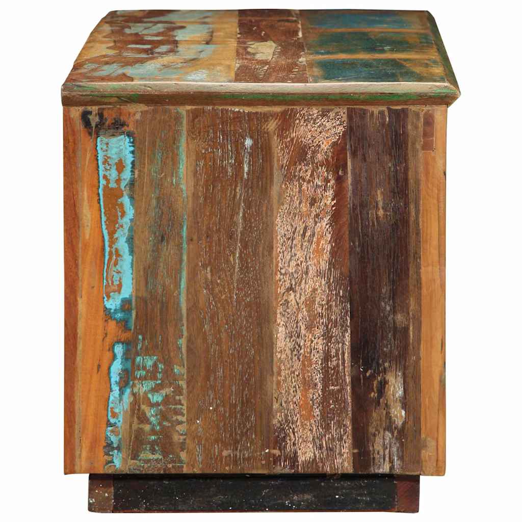 Schoenenkast Bruin 110 x 35 x 40 cm Massief Gerecycled Hout is nu te koop bij PeponiXL, paradijselijk wonen!