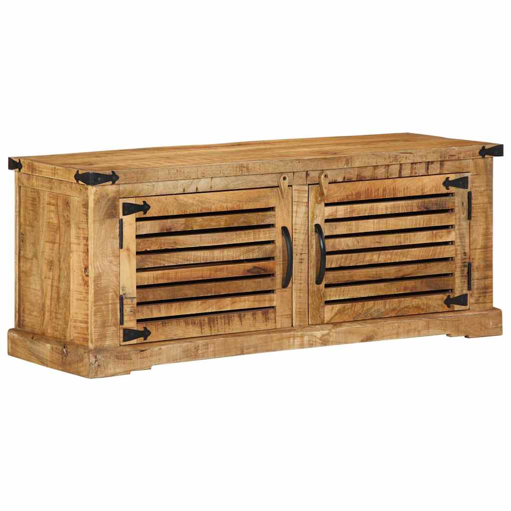 Schoenenkast Bruin 110 x 38 x 45 cm Massief Mango Hout is nu te koop bij PeponiXL, paradijselijk wonen!
