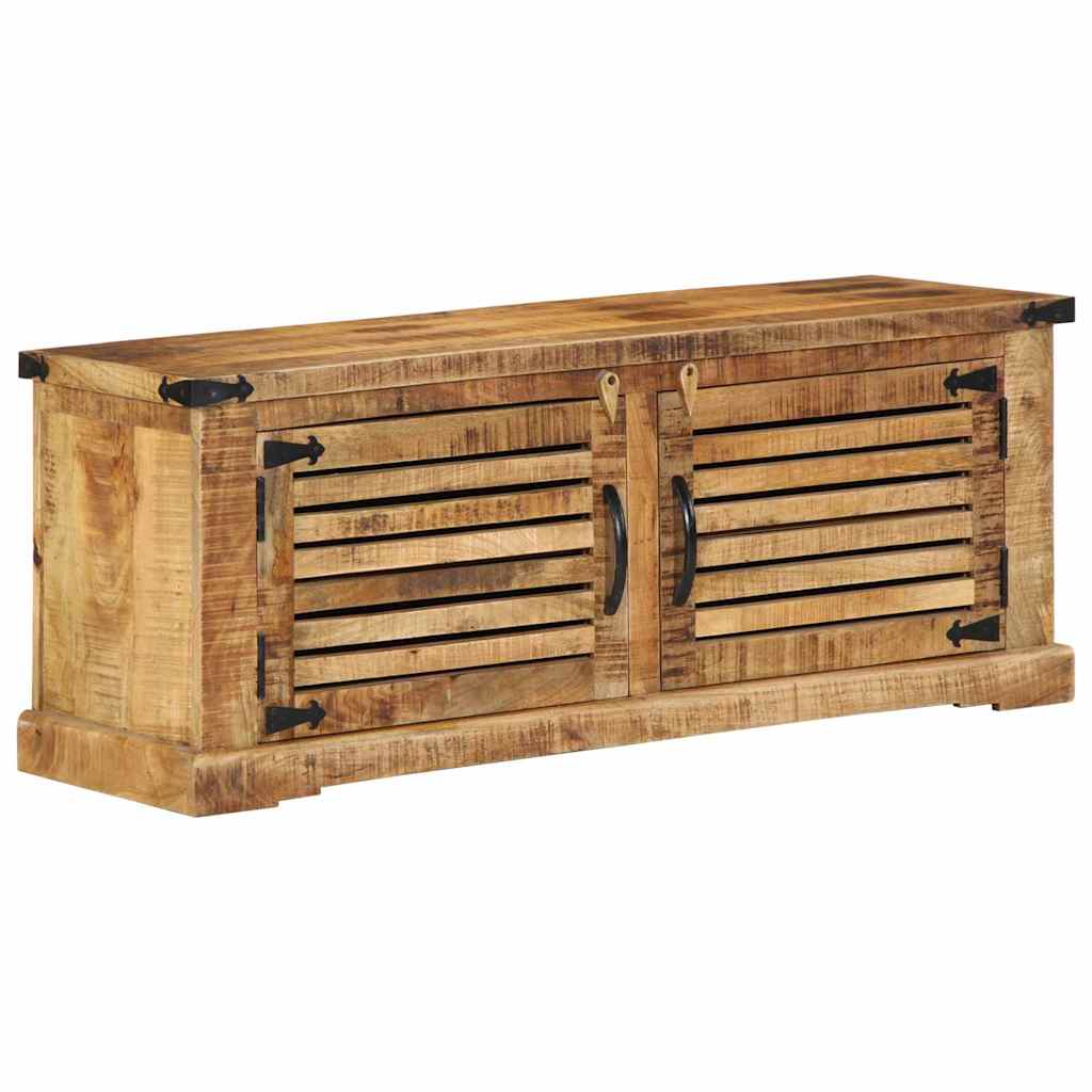 Schoenenkast Bruin 110 x 38 x 45 cm Massief Mango Hout is nu te koop bij PeponiXL, paradijselijk wonen!