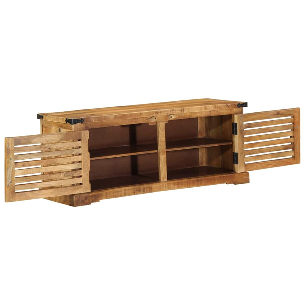Schoenenkast Bruin 110 x 38 x 45 cm Massief Mango Hout is nu te koop bij PeponiXL, paradijselijk wonen!