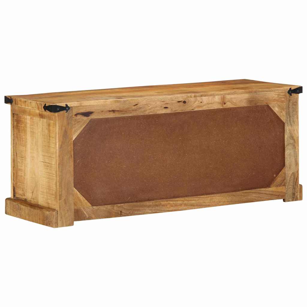 Schoenenkast Bruin 110 x 38 x 45 cm Massief Mango Hout is nu te koop bij PeponiXL, paradijselijk wonen!