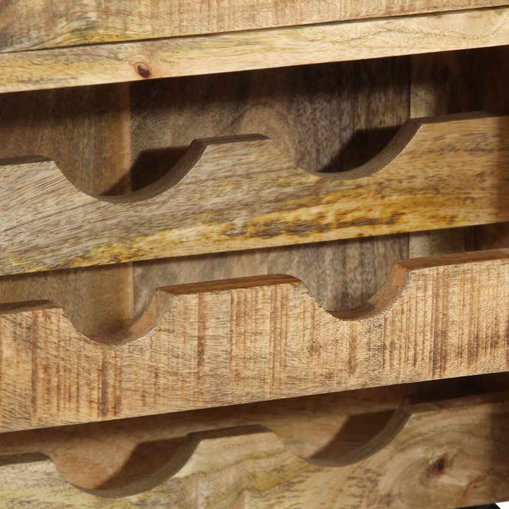 Keuken Trolley Bruin 55 x 40 x 80 cm Massief Mango Hout is nu te koop bij PeponiXL, paradijselijk wonen!