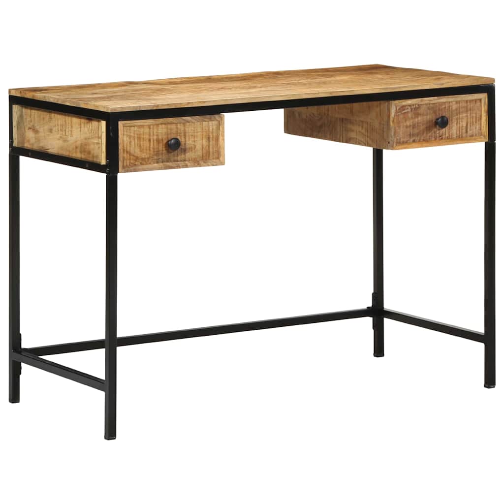 Schrijfbureau met lade met opslag Bruin 105 x 50 x 75 cm is nu te koop bij PeponiXL, paradijselijk wonen!