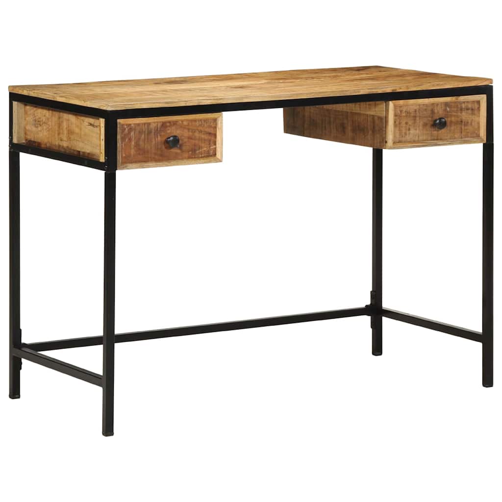 Schrijfbureau met lade met opslag Bruin 105 x 50 x 75 cm is nu te koop bij PeponiXL, paradijselijk wonen!
