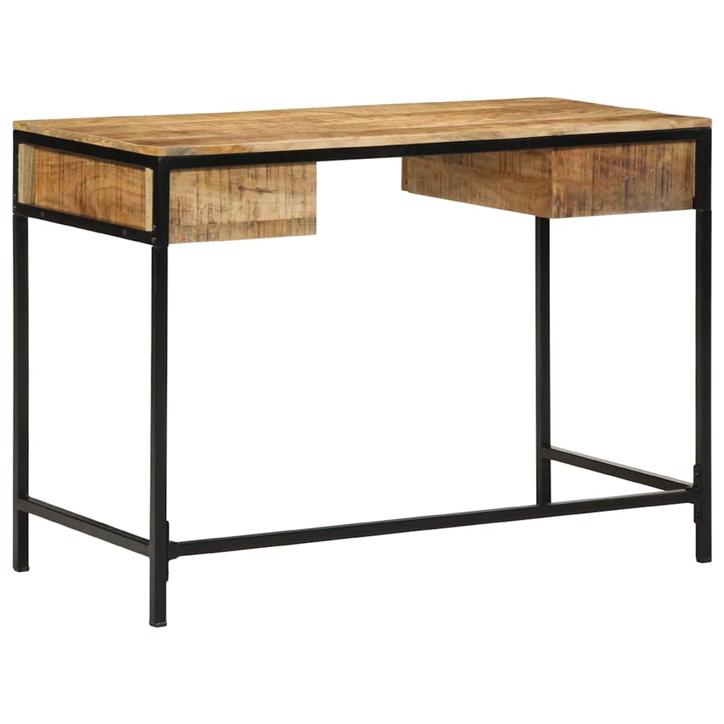 Schrijfbureau met lade met opslag Bruin 105 x 50 x 75 cm is nu te koop bij PeponiXL, paradijselijk wonen!