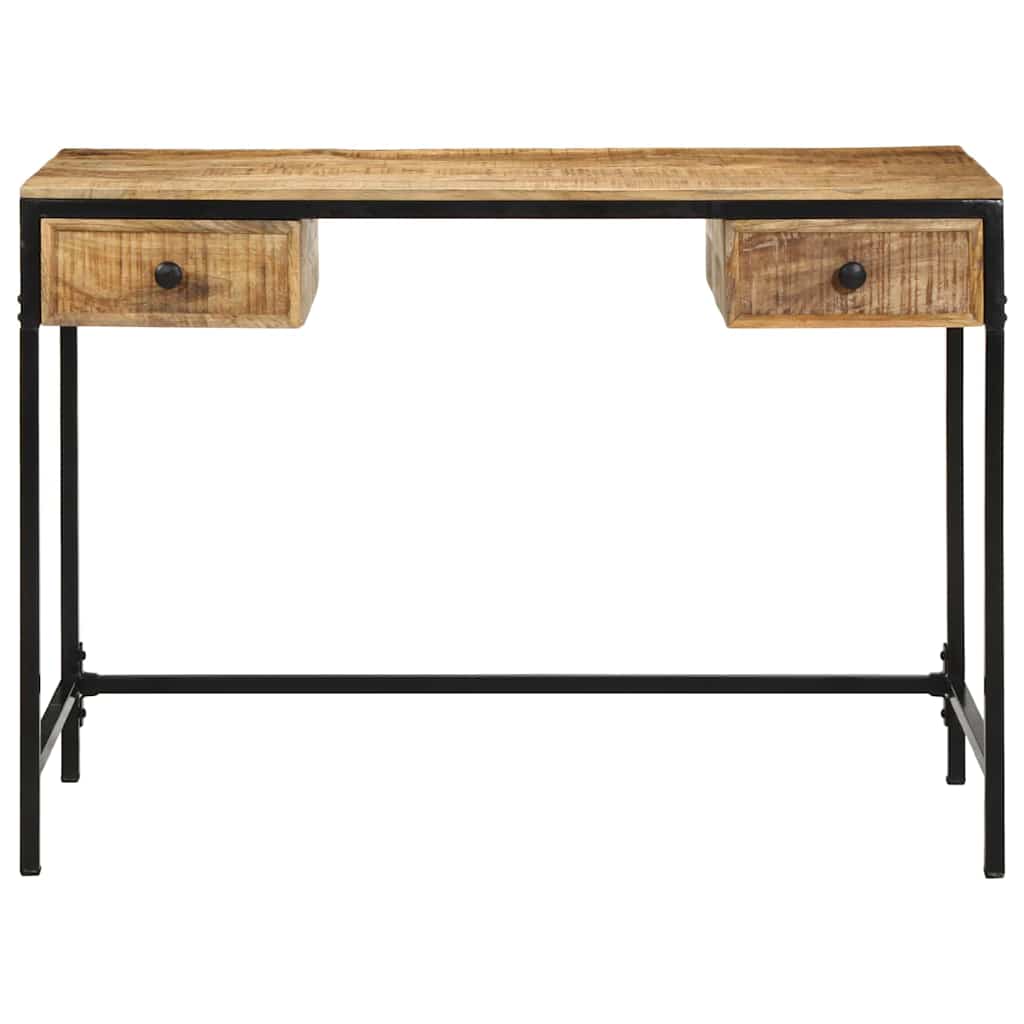 Schrijfbureau met lade met opslag Bruin 105 x 50 x 75 cm is nu te koop bij PeponiXL, paradijselijk wonen!