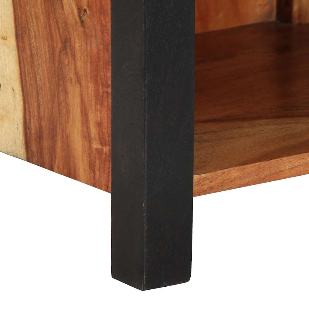 Nachtkastje Bruin 40 x 35 x 50 cm Massief Acaciahout is nu te koop bij PeponiXL, paradijselijk wonen!