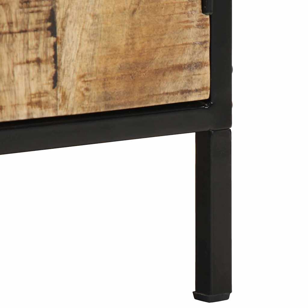 Nachtkastje 2 pcs Bruin en zwart 30 x 30 x 40 cm is nu te koop bij PeponiXL, paradijselijk wonen!