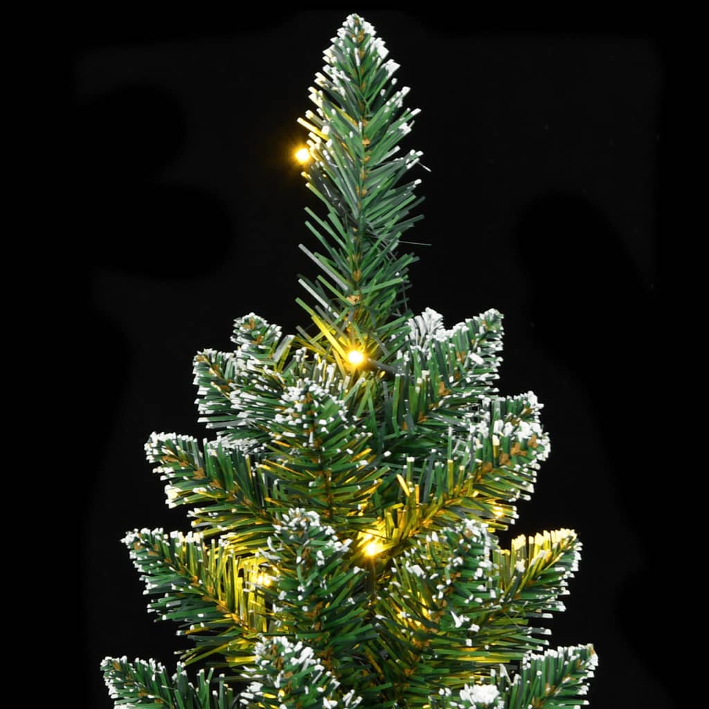 Kunstkerstboom smal met 300 LED's 180 cm is nu te koop bij PeponiXL, paradijselijk wonen!