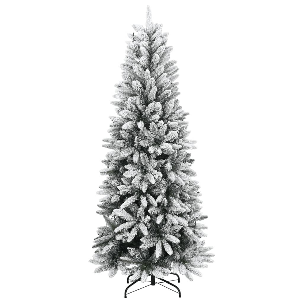 Kunstkerstboom met 150 LED's en sneeuw 120 cm is nu te koop bij PeponiXL, paradijselijk wonen!