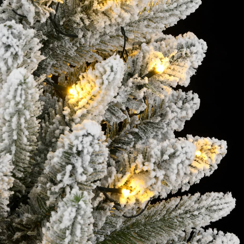 Kunstkerstboom met 150 LED's en sneeuw 120 cm is nu te koop bij PeponiXL, paradijselijk wonen!