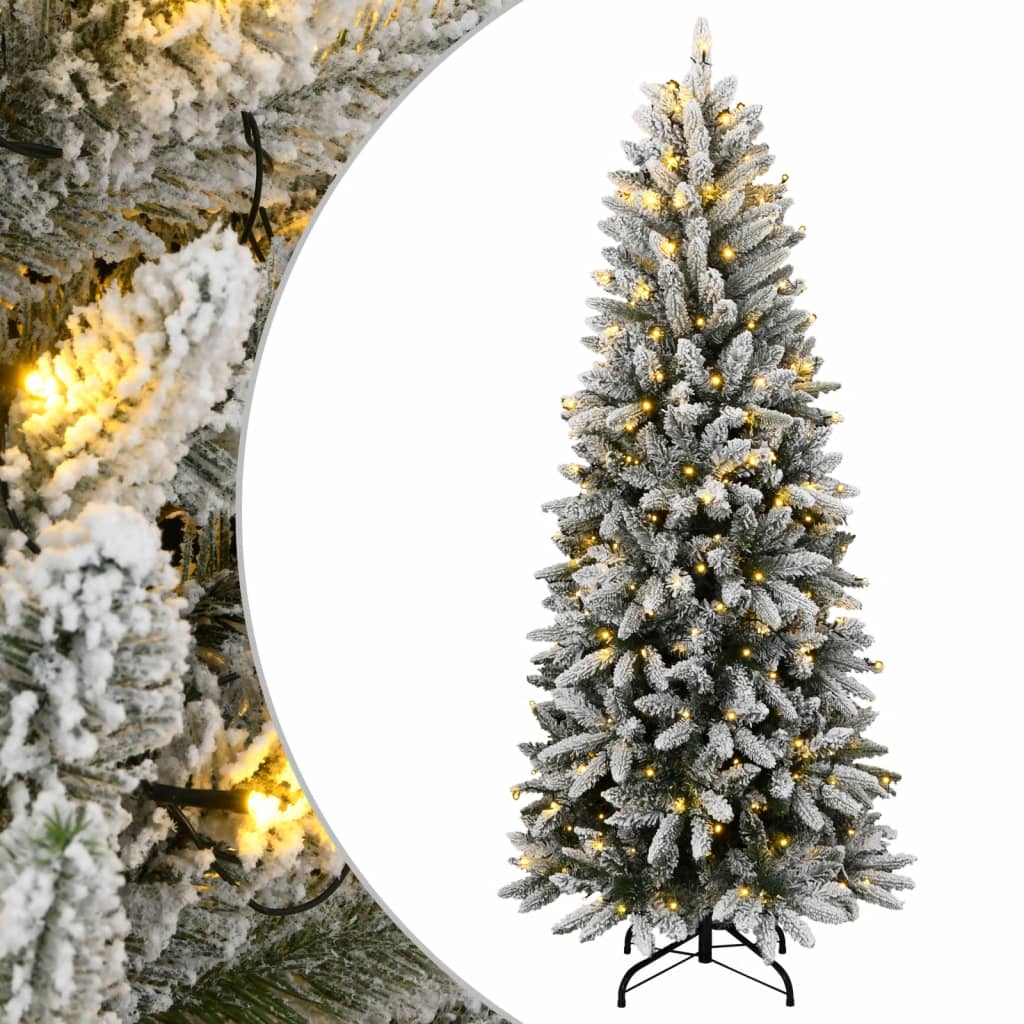 Kunstkerstboom met 300 LED's en sneeuw 180 cm is nu te koop bij PeponiXL, paradijselijk wonen!