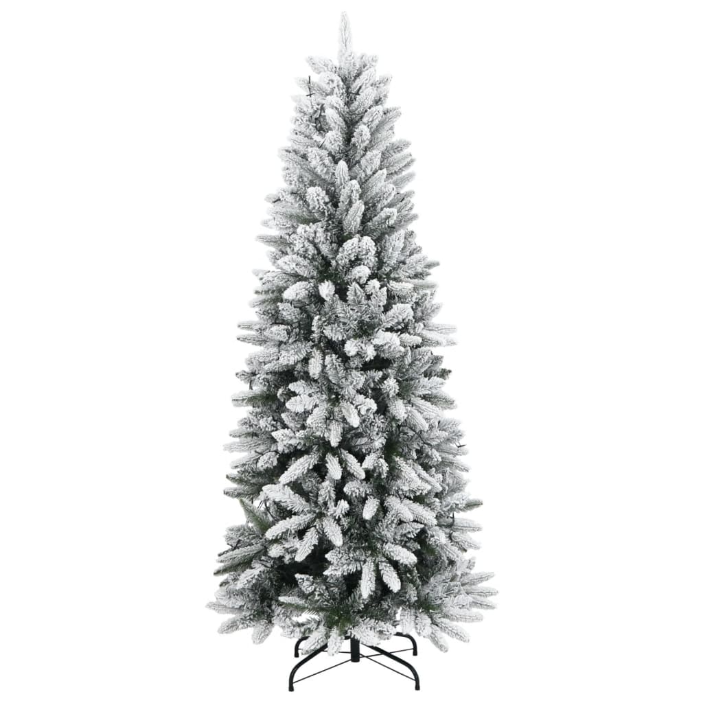 Kunstkerstboom met 300 LED's en sneeuw 240 cm is nu te koop bij PeponiXL, paradijselijk wonen!