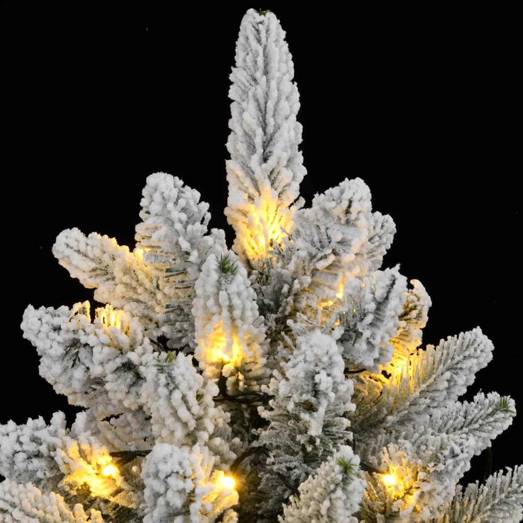 Kunstkerstboom met 300 LED's en sneeuw 240 cm is nu te koop bij PeponiXL, paradijselijk wonen!