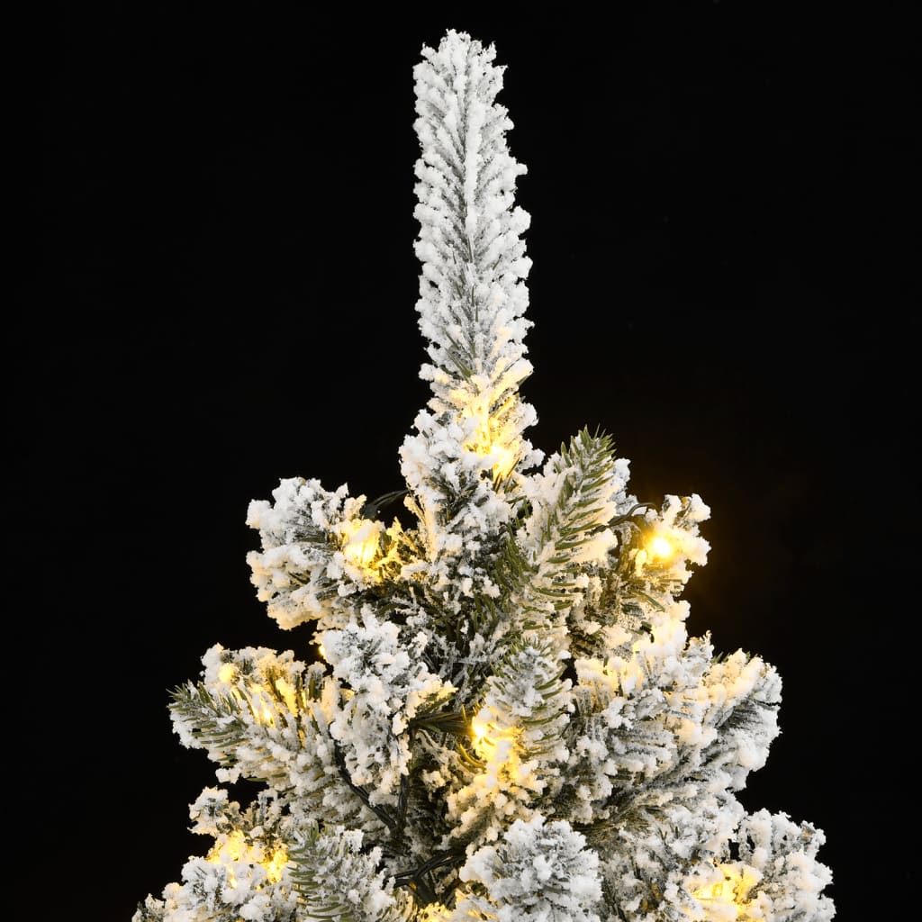 Kunstkerstboom met 150 LED's en sneeuw 150 cm is nu te koop bij PeponiXL, paradijselijk wonen!