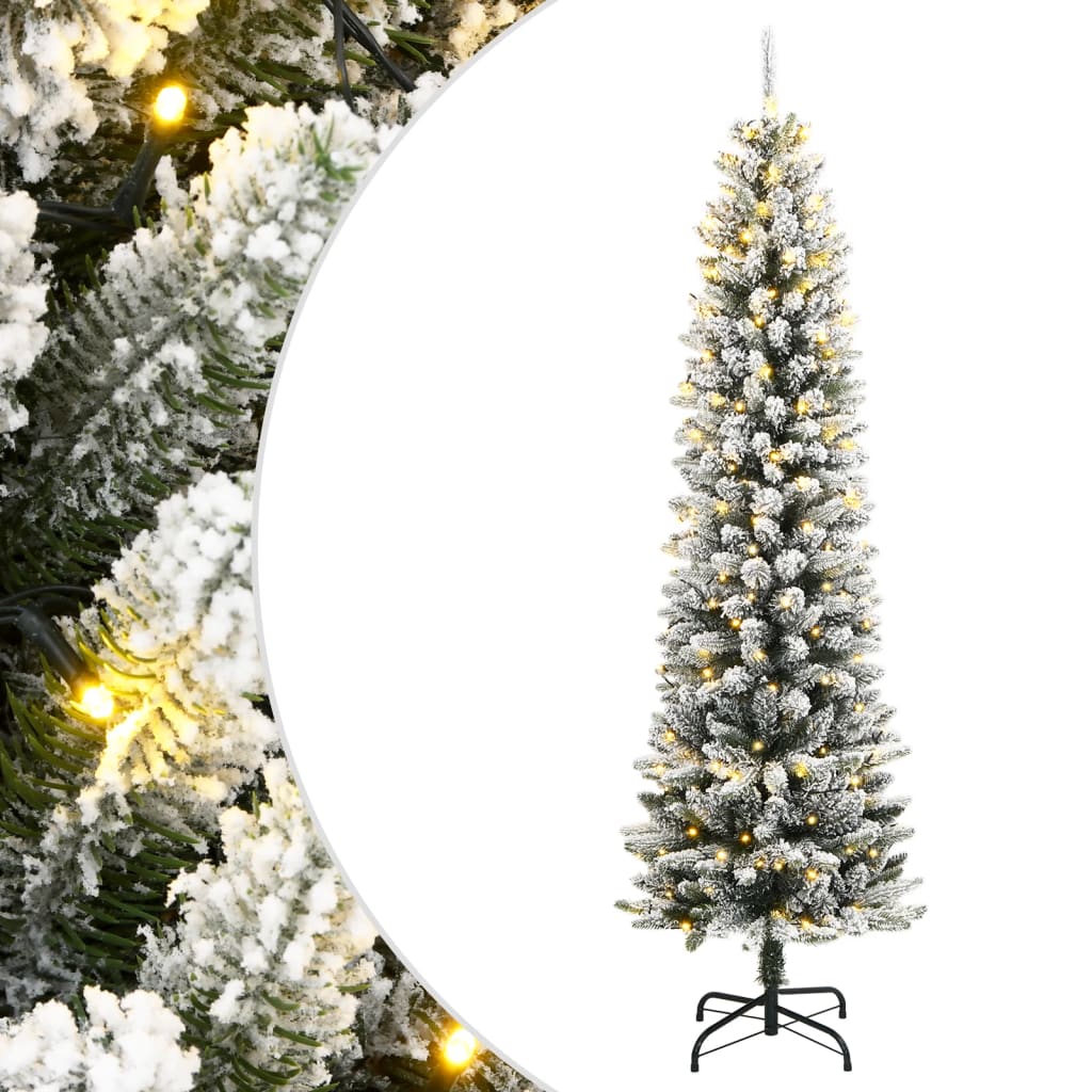 Kunstkerstboom met 300 LED's en sneeuw 180 cm is nu te koop bij PeponiXL, paradijselijk wonen!
