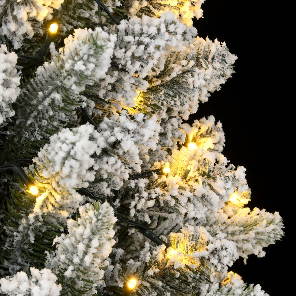 Kunstkerstboom met 300 LED's en sneeuw 240 cm is nu te koop bij PeponiXL, paradijselijk wonen!