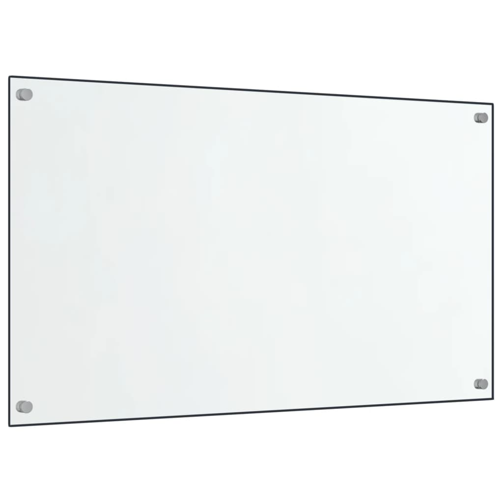 Spatschermen keuken 2 st 70x60 cm gehard glas transparant is nu te koop bij PeponiXL, paradijselijk wonen!