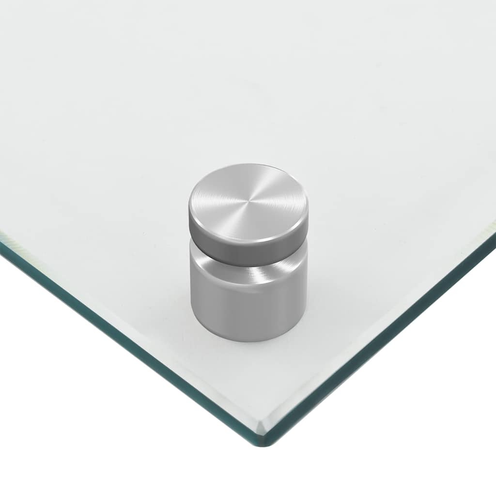 Spatschermen keuken 2 st 80x60 cm gehard glas transparant is nu te koop bij PeponiXL, paradijselijk wonen!