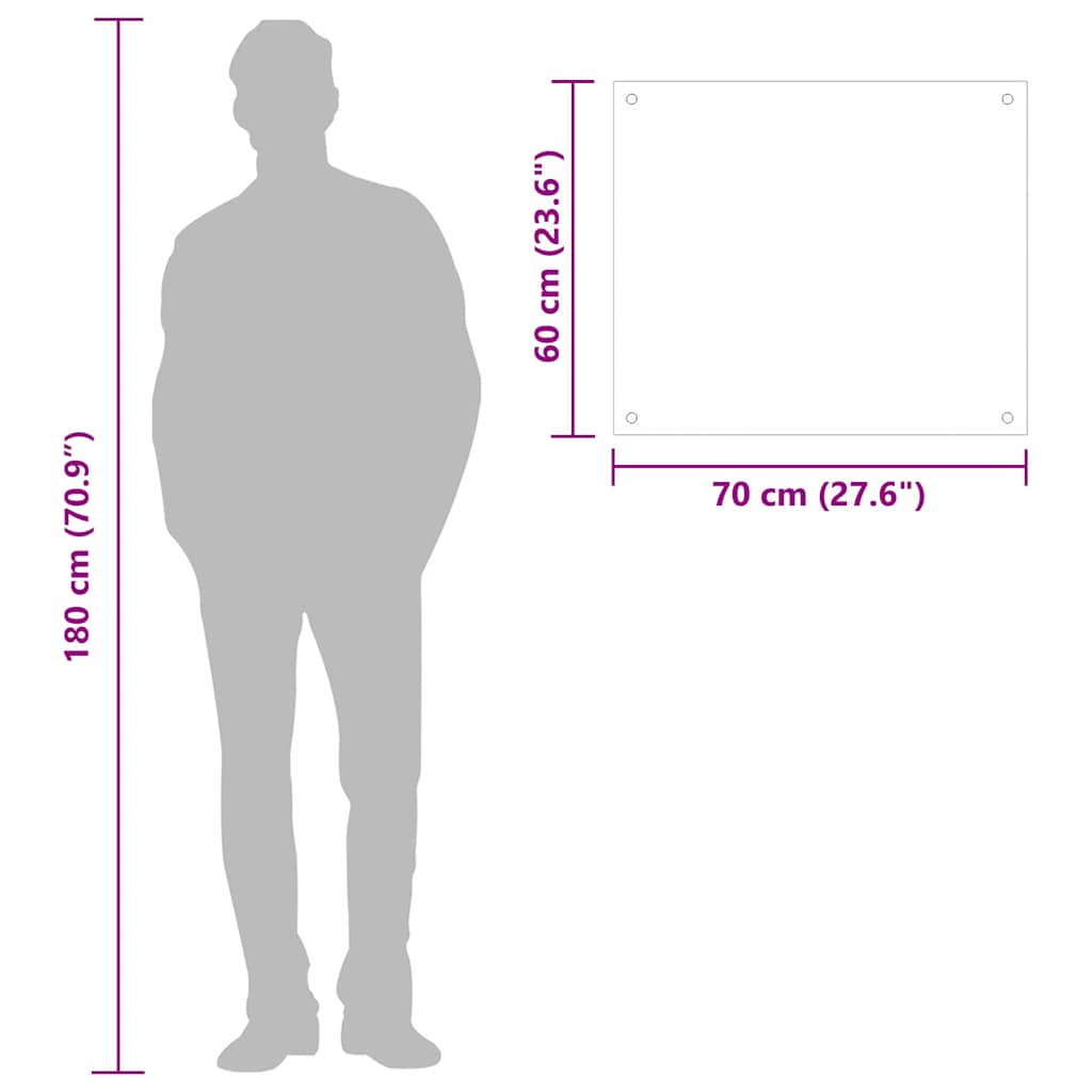 Spatschermen keuken 2 st 70x60 cm gehard glas zwart is nu te koop bij PeponiXL, paradijselijk wonen!