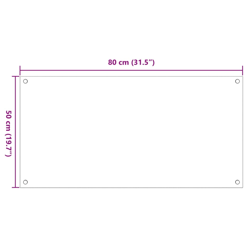 Spatschermen keuken 2 st 80x50 cm gehard glas zwart is nu te koop bij PeponiXL, paradijselijk wonen!