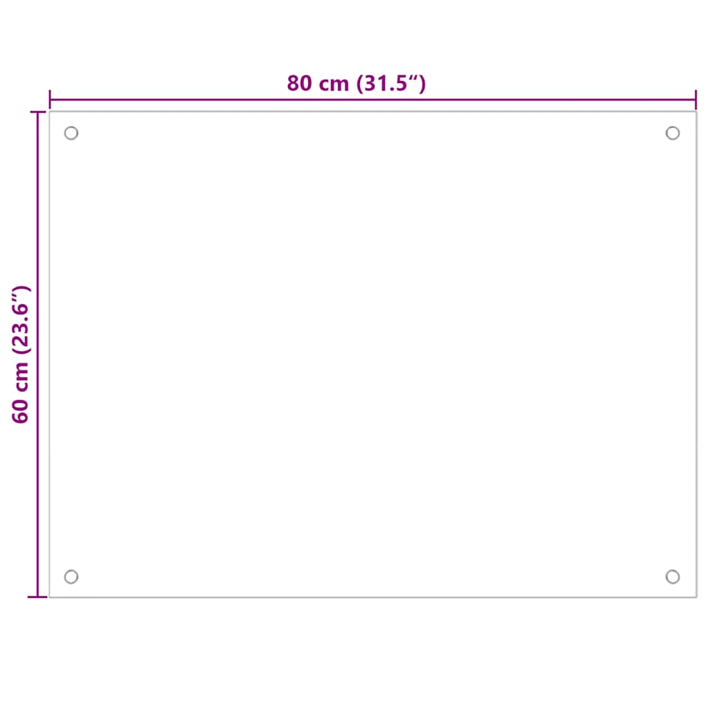 Spatschermen keuken 2 st 80x60 cm gehard glas zwart is nu te koop bij PeponiXL, paradijselijk wonen!