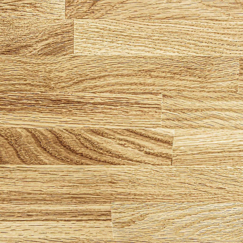 Bedframe hoofdeinde zonder matras 100x200 cm massief hout eiken is nu te koop bij PeponiXL, paradijselijk wonen!
