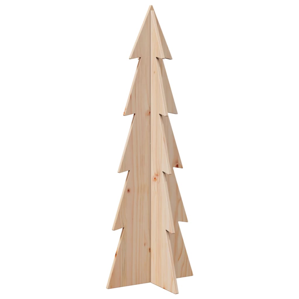 Kerstdecoratie kerstboom 112 cm massief grenenhout is nu te koop bij PeponiXL, paradijselijk wonen!