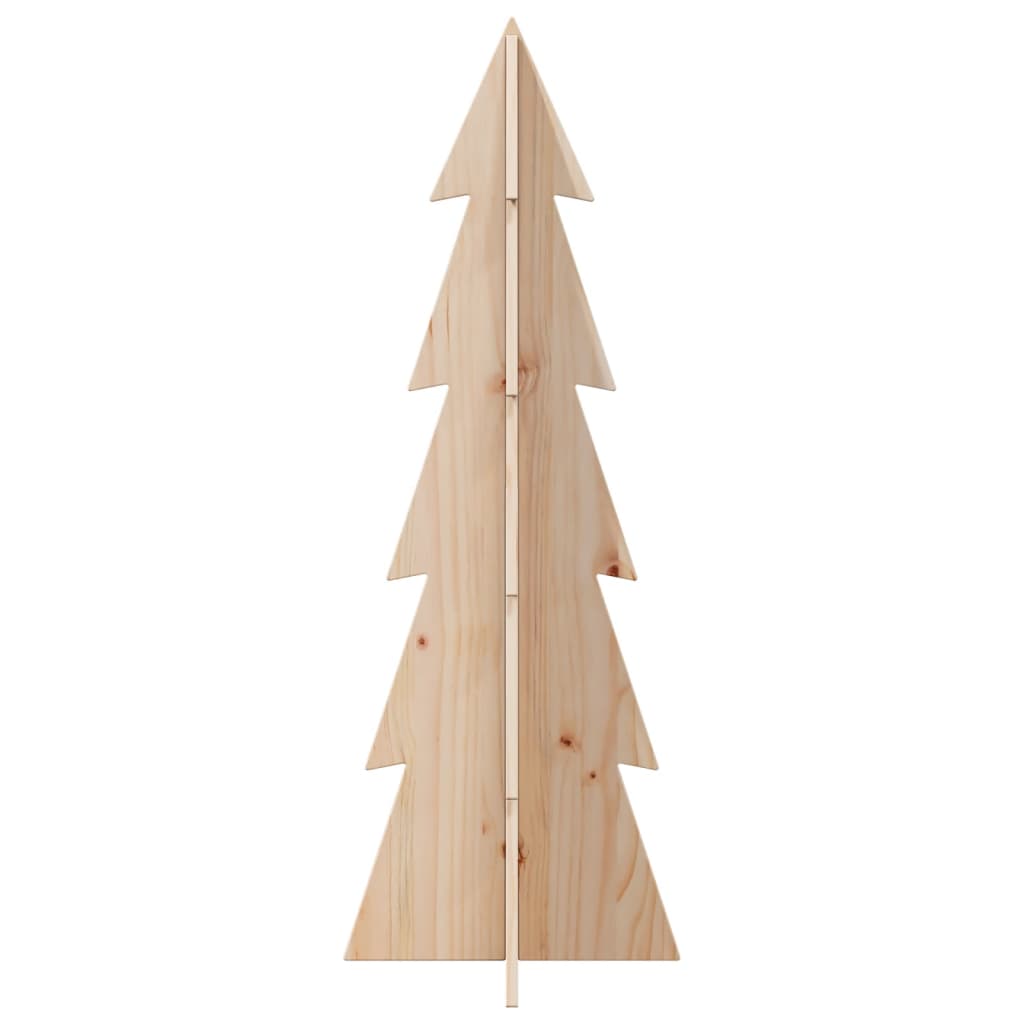 Kerstdecoratie kerstboom 112 cm massief grenenhout is nu te koop bij PeponiXL, paradijselijk wonen!