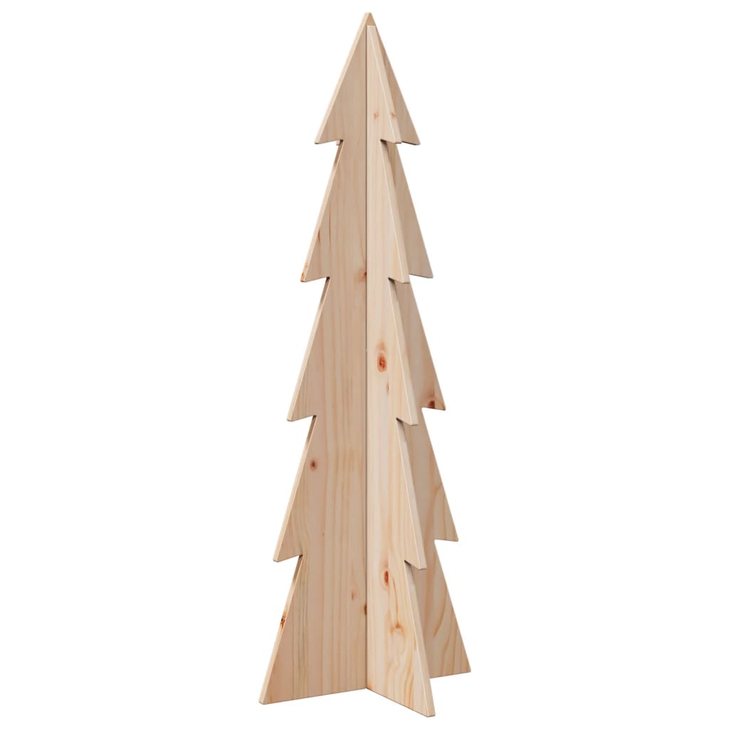 Kerstdecoratie kerstboom 112 cm massief grenenhout is nu te koop bij PeponiXL, paradijselijk wonen!