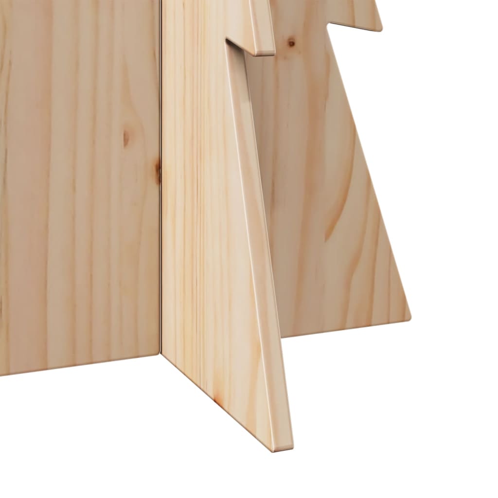 Kerstdecoratie kerstboom 112 cm massief grenenhout is nu te koop bij PeponiXL, paradijselijk wonen!