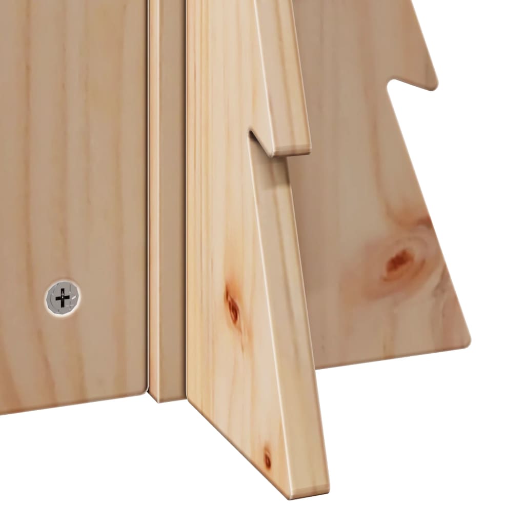 Kerstdecoratie kerstboom 49 cm massief grenenhout is nu te koop bij PeponiXL, paradijselijk wonen!