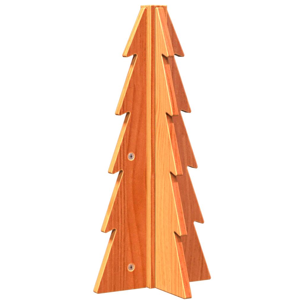 Kerstdecoratie kerstboom 49 cm massief grenenhout wasbruin is nu te koop bij PeponiXL, paradijselijk wonen!