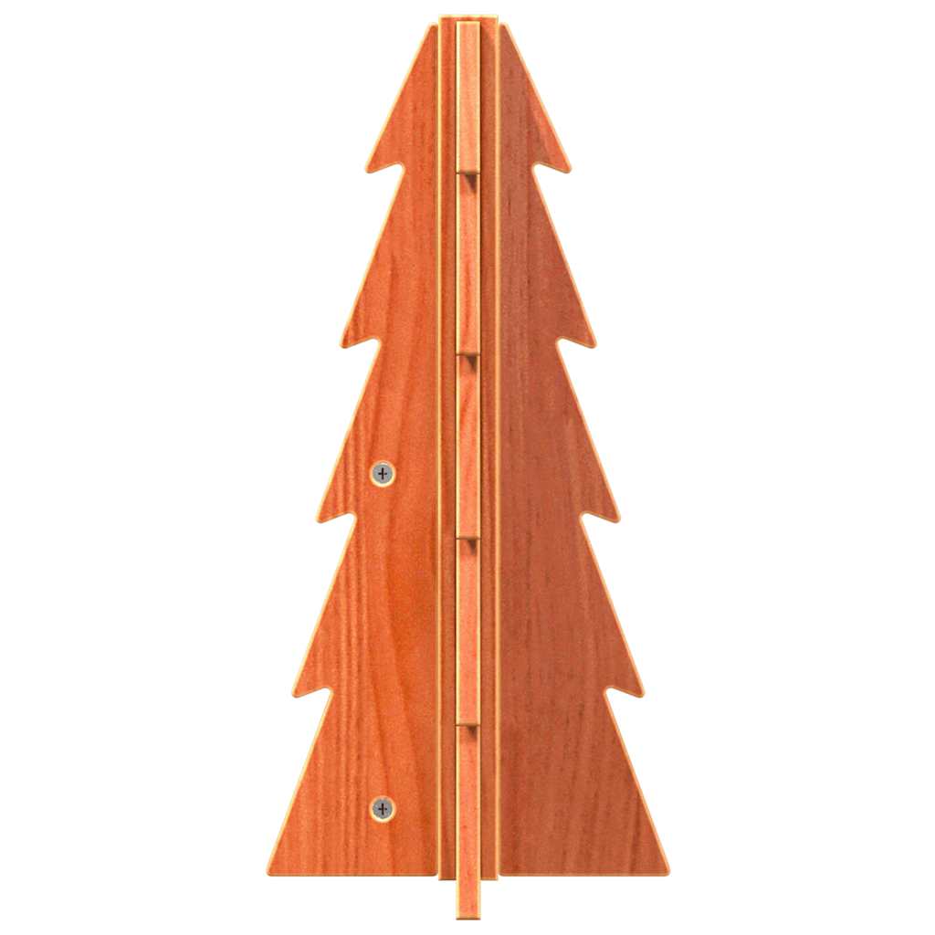 Kerstdecoratie kerstboom 49 cm massief grenenhout wasbruin is nu te koop bij PeponiXL, paradijselijk wonen!