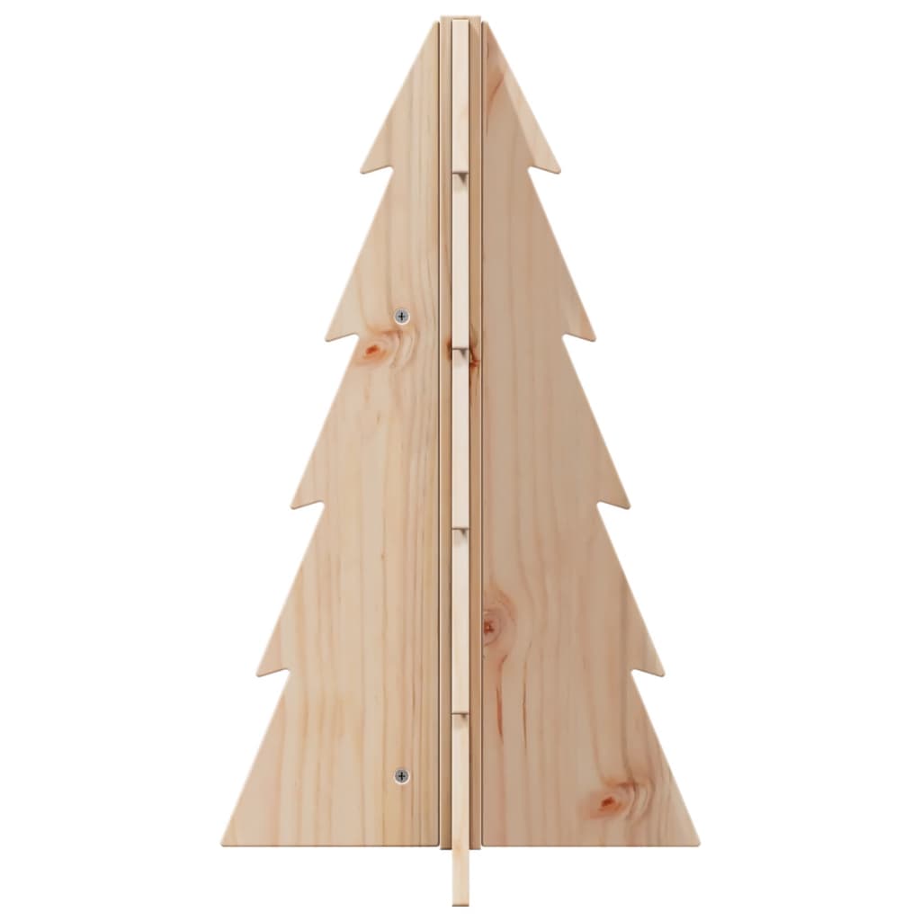 Kerstdecoratie kerstboom 69,5 cm massief grenenhout is nu te koop bij PeponiXL, paradijselijk wonen!