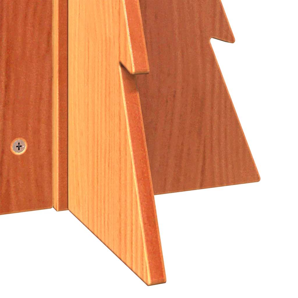 Kerstdecoratie kerstboom 69,5 cm massief grenenhout wasbruin is nu te koop bij PeponiXL, paradijselijk wonen!