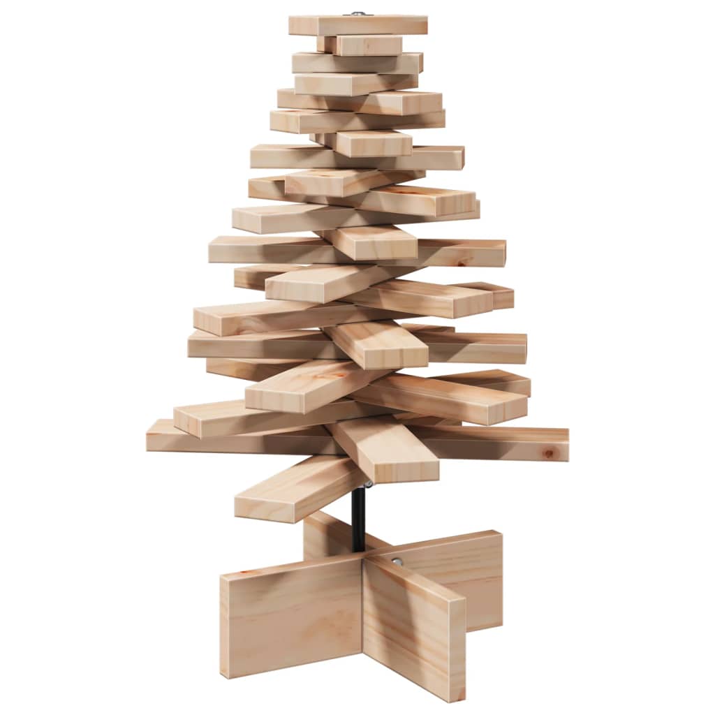 Kerstdecoratie kerstboom 60 cm massief grenenhout is nu te koop bij PeponiXL, paradijselijk wonen!